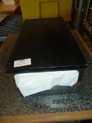 * black napkin dispenser