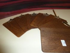 * A5 menu clip boards x 7