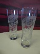 * peroni half pint glasses x 20+