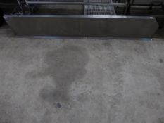 * S/S shelf 1850w x 300d