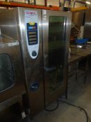 * Rational SCC 201 self cooking system 3 phase. 900w x 900d x 1800h