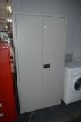 Bisley Grey Metal Filing Cupboard