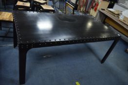 *Industrial Style Black Rivet Table