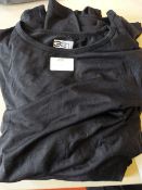 *32° Heat Size: L Black Tops 4pk