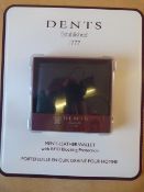 *Dents Men's Black Leather Wallet