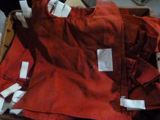 ~100 Child's Red Foot Ball Bibs