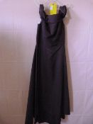 *Dessy Group Size: 8 Aubergine Bridesmaid Dress