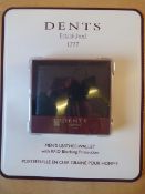 *Dents Men's Black Leather Wallet