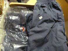 ~10 Navy Sports Joggers Size: 28