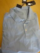 *Emporio Armani Light Blue Polo Shirt