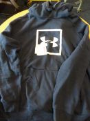 *Under Armour Rival Size: XXL Navy Hoodie