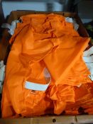 Large Quantity of Childs Orange Hi-Vis Bibs