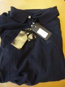*Emporio Armani Size: L Navy Polo Shirt