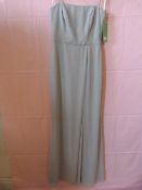 *Thread Size: 6 Platinum Bridesmaid Dress