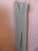 *Thread Size: 6 Platinum Bridesmaid Dress