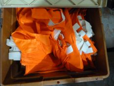 Large Quantity of Childs Orange Hi-Vis Bibs