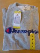 *Champion Size: S Grey Crew-Neck Top