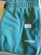 *Adidas Size: L Green Joggers