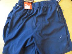 *Puma Size: S Navy Shorts 5pk