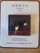 *Dents Men's Black Leather Wallet