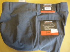 *KS Custom Fit Grey Trousers Size: 34W,32L