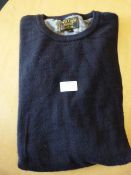 *William Hunt Size: M Navy Crew Sweater