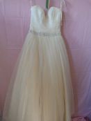 *Size: 8 Champagne Wedding Dress