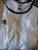 *Adidas Size: XXL Black & White Short Top 3pk