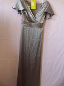 *Dessy Collection Size: 8 Metallic Rose Bridesmaid