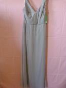 *Thread Size: 6 Platinum Bridesmaid Dress