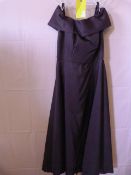 *Dessy Group Size: 8 Aubergine Bridesmaid Dress