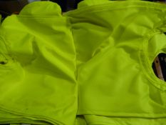 Large Quantity of Childs Yellow Hi-Vis Bibs