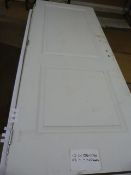 *Left Hand White Solid Door 2040x826x44mm
