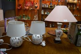 Three Table Lamp