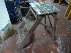 Small Set of Wooden Steps