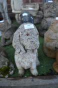 Garden Ornament of a Spaniel