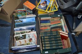 Two Boxes of Hardback and Paperback Books