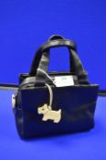 Radley Black Leather Evening Bag