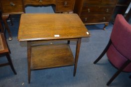 Edwardian Oak Side Table