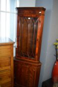 Glazed Corner Cupboard