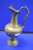 Lidded Pewter Jug