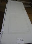 *Left Hand White Solid Door 2040x826x44mm