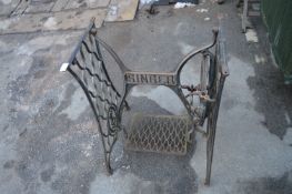 Singer Cast Iron Treadle Sewing Machine Base