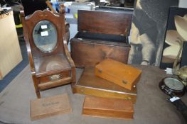 Wooden Boxes etc.