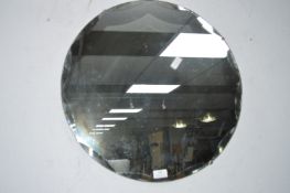Circular Beveled Edge Wall Mirror