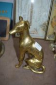 Brass Whippet