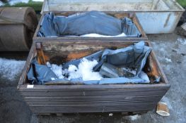 Pair of Large Wooden Planters