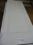 *Left Hand White Solid Door 2040x826x44mm