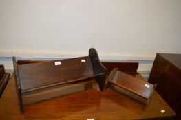 Two 1930's Oak Bookshelves