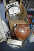 Vintage Kitchenware; Jam Pans, Press, etc.